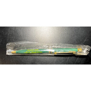 1970s VINTAGE-Ritepoint Pen Green&Gold: Factory Sealed!